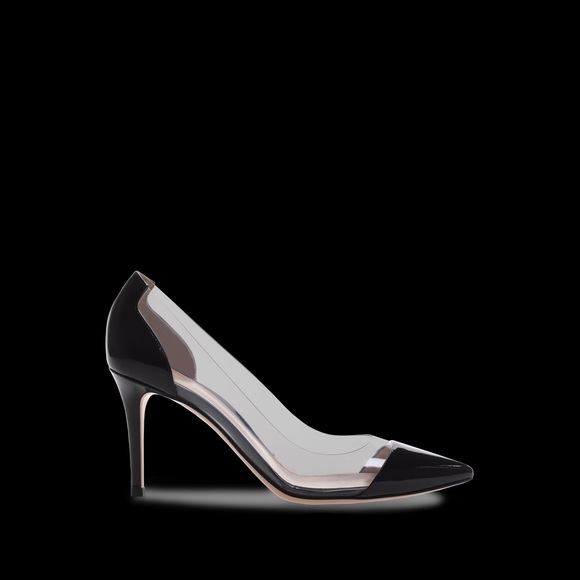 Gianvito Rossi plexiglass 36 black PUMPS PVC - Picture 9 of 12